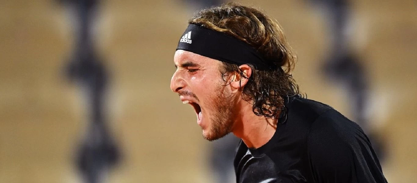 Σ.Τσιτσιπάς: Έπιασε συζήτηση με φίλαθλο - «Σε ευχαριστώ που ήρθες κι έμεινες» (βίντεο)